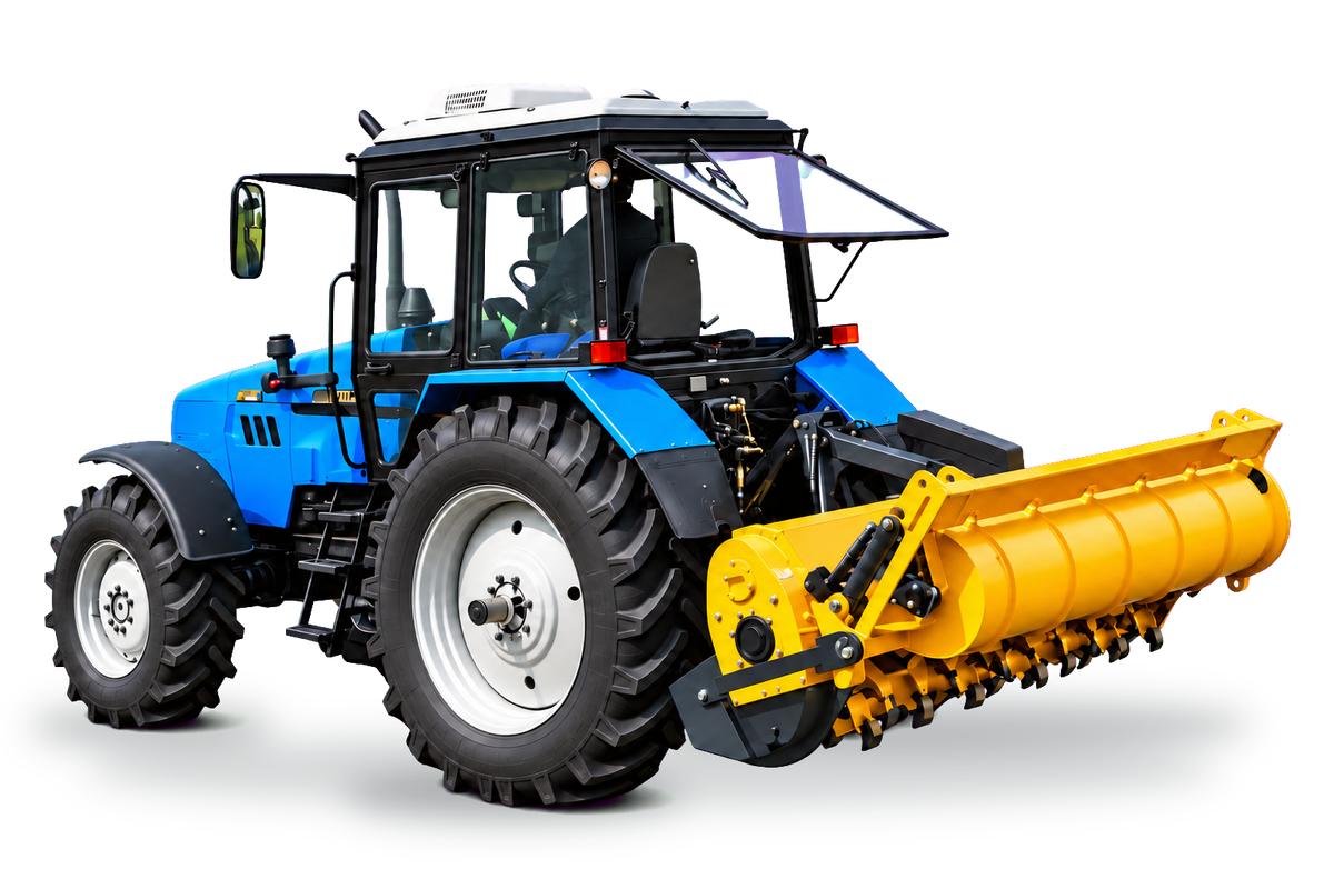 Беларус 1221 с ротоватором MeriCrusher MJ-1.8 ST